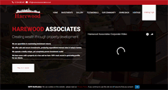 Desktop Screenshot of harewoodassociates.co.uk